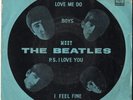 Meet THE BEATLES P.S. I Love You / Love Me Do / Boys + 1 THAILAND Thai 7