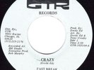 FAST BREAK Crazy / Sparkle RARE BOOGIE DISCO MODERN SOUL 45 on GTR