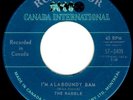 THE RABBLE Rare Canadian Garage Psych 1966 RCA  57-3409 I'm Alaboundy Bam