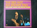 RAY BROWN trio Red Hot Jazz lp 1987 signed Gene Harris