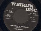 DOOWOP 45 The Channels GLEAM IN YOUR EYES Whirlin Disc 102 rare ORIG