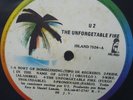 U2 The Unforgettable Fire LP from VENEZUELA