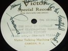 LAWRENCE TIBBETT ROAD TO MANDALAY VICTOR SPECIAL RECORD 78 RPM SIGNED AUTOGRAPH