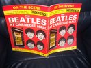 ORIGINAL 1964 - The Beatles AT CARNEGIE HALL near MINT