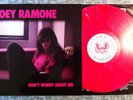 Joey Ramone Dont Worry About Me LP RARE Ramones Misfits Cramps Lillingtons NOFX