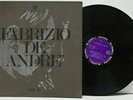 FABRIZIO DE ANDRE-VOL.1-ITALIAN ORIGINAL LP-BLUEBELL BBLP39-UNIPACK COVER