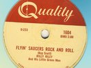 RARE QUALITY Billy Riley Green Men FLYIN' SAUCERS ROCK AND ROLL 78 Rockabilly