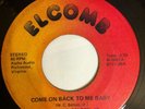 Rare Funk / Deep Soul 45 - William C Belton - Elcomb - Come On Back To Me Baby
