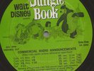 THE JUNGLE BOOK ? 1967 - 19th ANIMATED FEATURE WALT DISNEY 33 RPM LP RADIO SPOTS