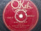 BLIND LEMON JEFFERSON  Black Snake Moan  78 rpm RECORD OKEH 8455 *HEAR*
