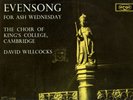 EVENSONG FOR ASH WEDNESDAY ARGO ZRG 5365 OVAL TAS LIST