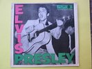 Rare german EP Elvis Presley Blue Suede Shoes genähtes Cover EPA-747