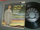  ROCK 45 RPM EP- BUDDY HOLLY /THAT'LL BE.. DECCA 2575 with liner notes