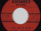 Black Gospel 45 GOSPEL MELODYAIRES I Shall Not Be Moved ARNOTE HEAR