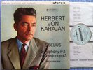 HERBERT von KARAJAN  Symphony 2 SIBELIUS   ORIG SAX 2379  UK-1961  LP  MINT