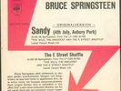 BRUCE SPRINGSTEEN * Sandy * Original German PROMO 45 PS
