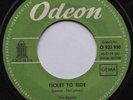 BEATLES - TICKET TO RIDE - RARE SWISS EX LIBRIS CLUB 7”