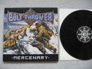 Bolt Thrower Mercenary LP Vinyl First Press rar mint Deathmetal