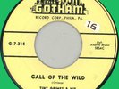 TINY GRIMES & ROCKING HIGHLANDERS Call of the Wild 45rpm Gotham 1956
