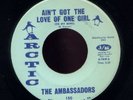 Ambassadors Ain't Got The Love Northern Soul 7
