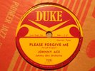 JOHNNY ACE No Money/Pledging My Love DUKE 136 E+