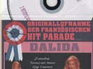 DALIDA  PROMO HORS COMMERCE SAMPLE ALLEMAGNE POLYDOR