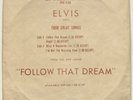 Elvis Presley Coin Operator promo/preview of Follow That Dream  EPA-4368