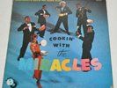 COOKIN' WITH THE MIRACLES  RARE  TAMLA-TM-233 WHITE LABEL  RARE  