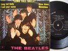 BEATLES 7' EP PS Long Tall Sally DENMARK PINK variation rare 45 Danish 7'' press