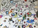 LED ZEPPELIN III 1st UK Press RED/PLUM Hand Etched