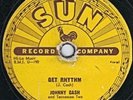 Johnny Cash, Country 78 rpm, Sun 241-- I Walk The Line/Get Rhythm Vg+
