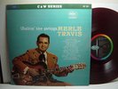 MERLE TRAVIS WALKIN' THE STRINGS JAPAN RED VINYL LP