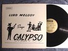 RARE LORD MELODY SINGS CALYPSO CYRIL DIAZ COOK RECORDS