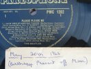 Please Please Me Beatles Black + Gold Mono Dick James 1st Lacquer GR stampers