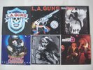 6x LP: L.A. Guns, Cherry Bombs, Vince Neil, Faster Pussycat, Zodiac Mindwarp