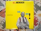H.L. Menken Speaking LP Baltimore Journalist Spoken Word Caedmon
