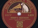 OSCAR ALEMAN JAZZ GUITAR 78, EURO JAZZ on HMV X.6213 in E+ CONDITION