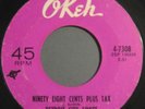 Detroit City Limits NINETY EIGHT CENTS PLUS TAX Northern Soul Mod RnB OKeh 45?