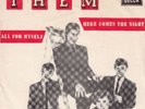 THEM / VAN MORRISON - RARE BELGIUM - HERE COMES THE NIGHT - NEAR MINT