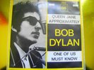 BOB DYLAN-QUEEN JANE APPROXIMATELY-RARE DUTCH MONO ONLY+PS