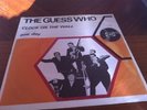 GUESS WHO clock on the wall KILLER CANADIAN GARAGE PUNK PSYCH RARE DUTCH PS 45
