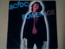 AC/DC Powerage New Zealand LP Albert Label Unique Blue Cover Text