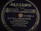 EMILIO CACERAS ORQUESTA- CANCION TANGO+MEXICANA   BLUEBIRD   78