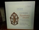 Archiv H.I.F. BIBER Rosenkranz-Sonaten Melkus-Violin 198 422/23 VG++