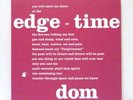 DOM Dbl LP  Edge Of Time 1970  Second Battle rare acid krautrock psych 180 gram