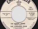NORTHERN SOUL  45 RPM - THE FABULOUS FOUR on CHANCELLOR RECORDS(PROMO)