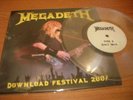 MEGADETH - Download Fest 2007 - Mega rare clear 7