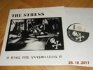 The Stress LP Greek Punk RARE O HXOS THS ANASFALEIAS II rare compilation  poster