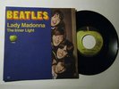 Beatles Apple 45 Mint with Custom Picture Sleeve Lady Madonna & The Inner Light
