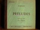 Debussy Preludes Albert Ferber Ducretet LA 1066/7